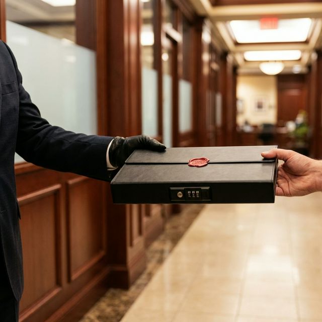 לוגיסטיקה משפטית מאובטחת